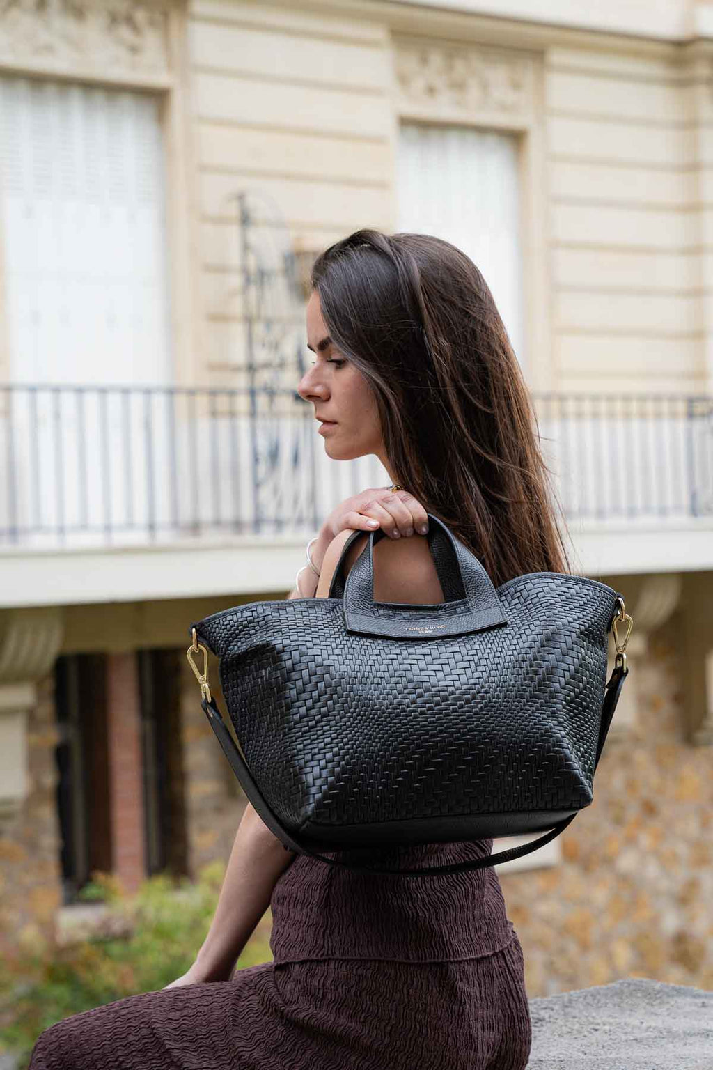 Sac A Bandouliere  Monaco - Noir