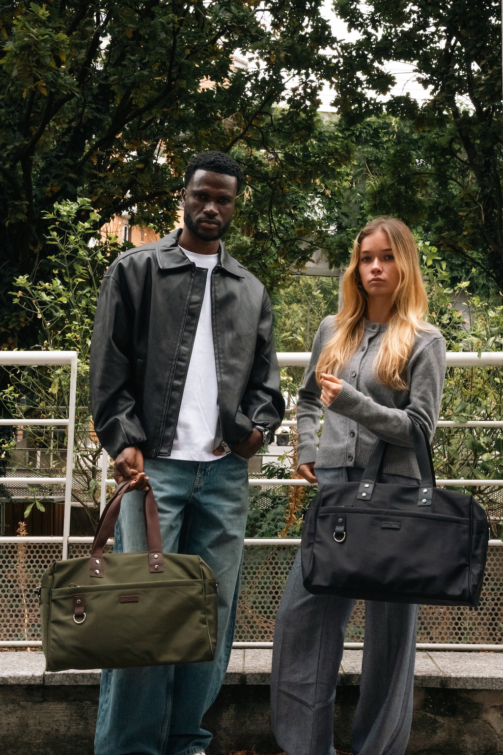 Bolsa de Fin de Semana Sky - Negro - Unisex