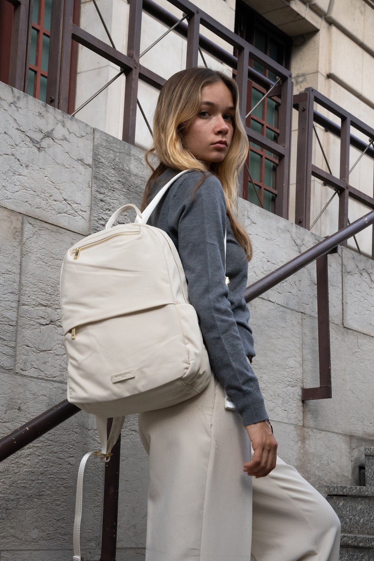 Mochila Tali - Beige - Mujer