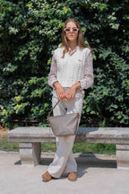 Bolso de hombro Aven - Topo