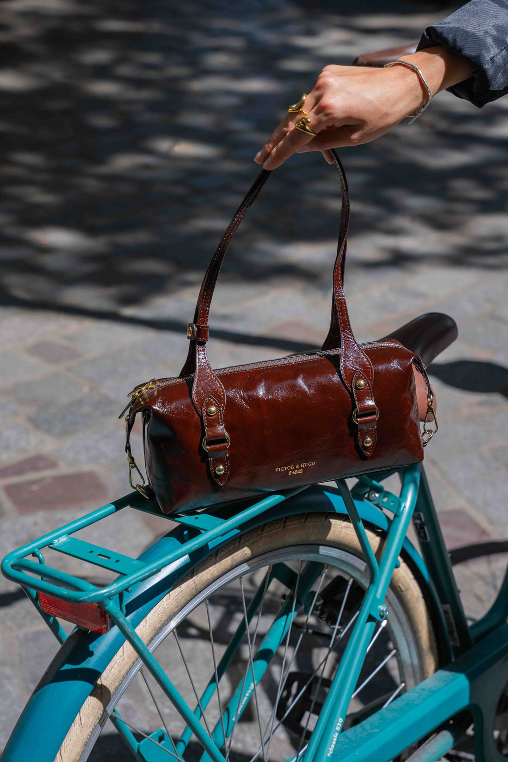 Bolso de hombro Colby - Chocolate