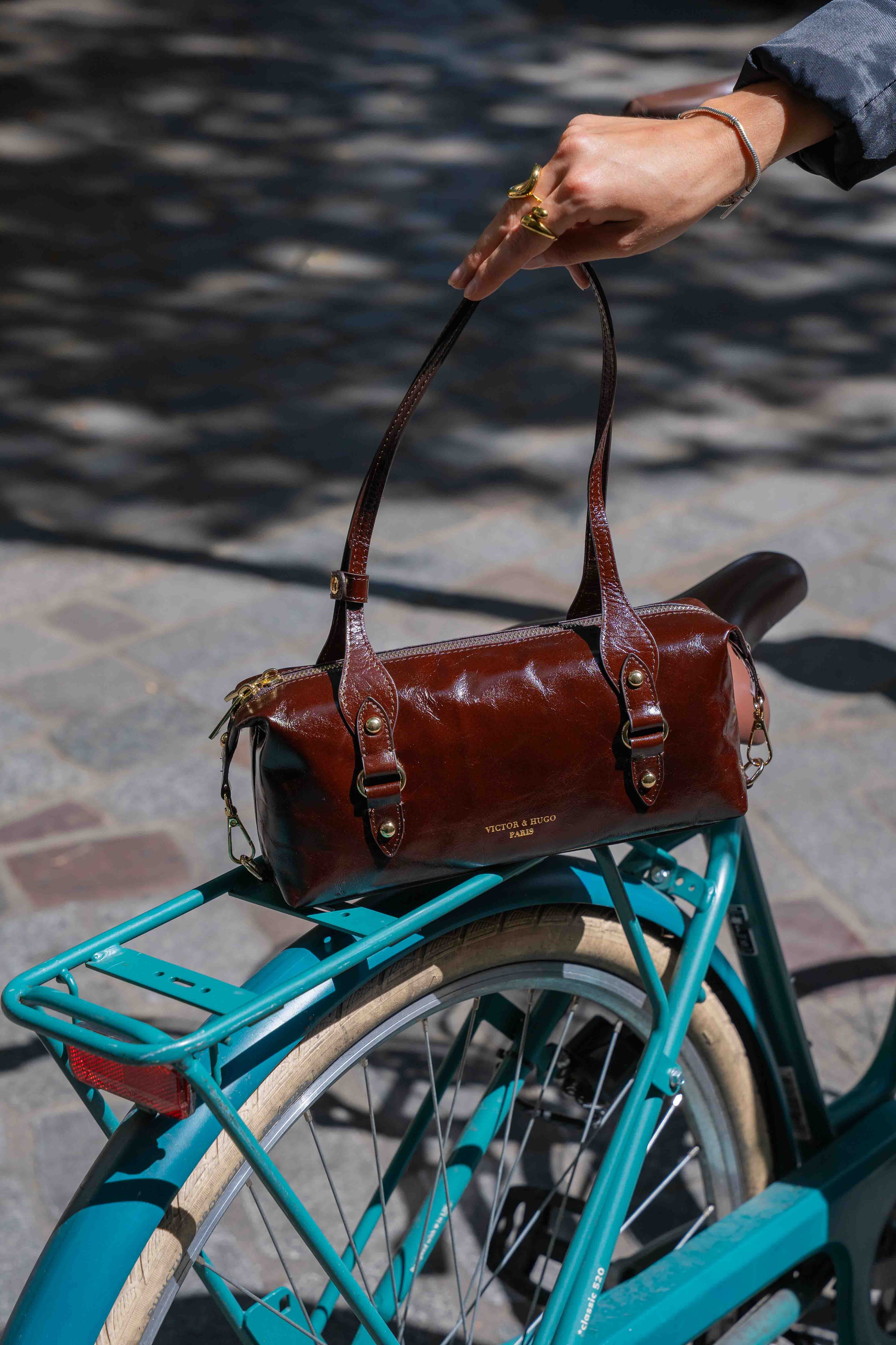 Bolso de hombro Colby - Chocolate