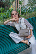 Sac Porté Épaule Saige - Taupe