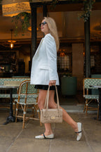 Bolso de Hombro Scarlet - Beige