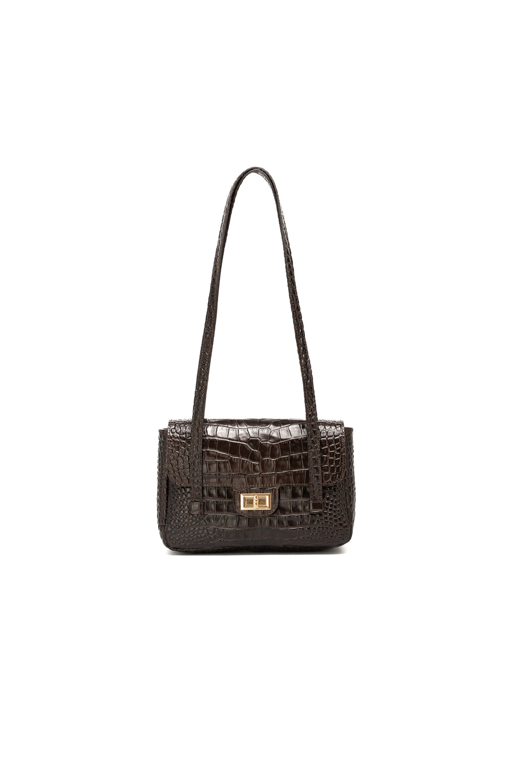 Sac Porté Épaule Scarlet - Chocolat