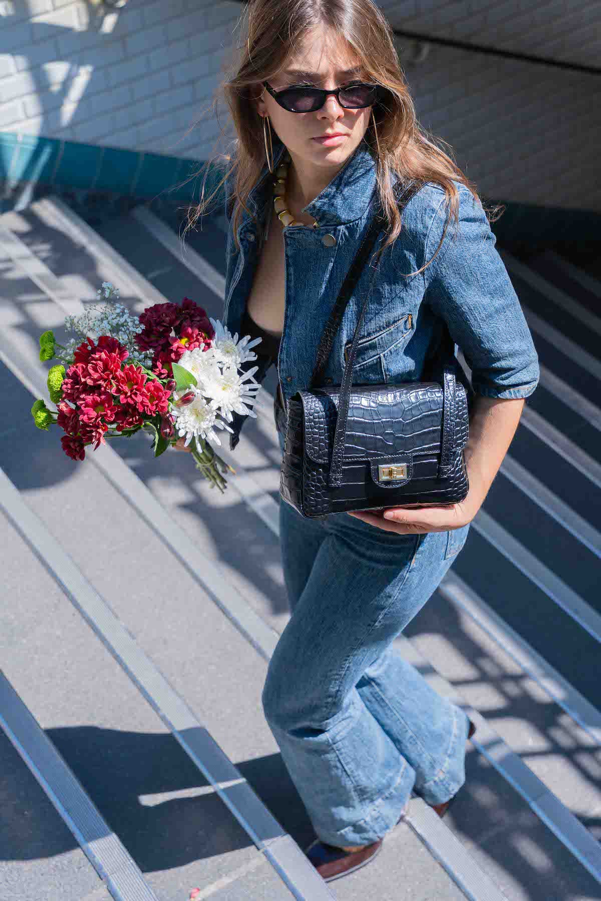 Scarlet Shoulder Bag - Black