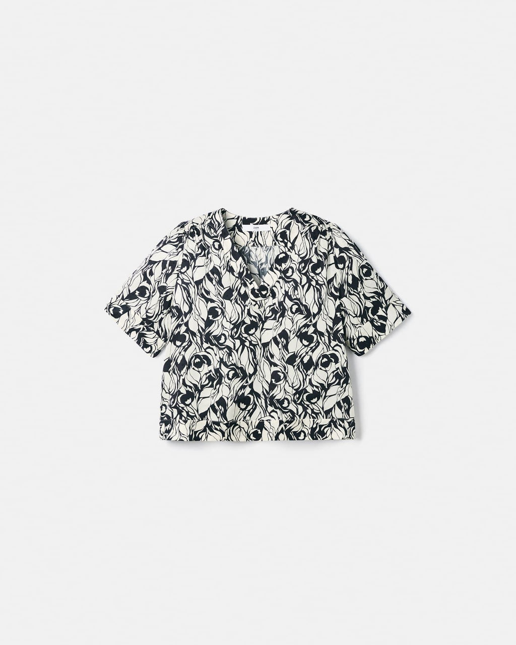 Flowy floral print top_5
