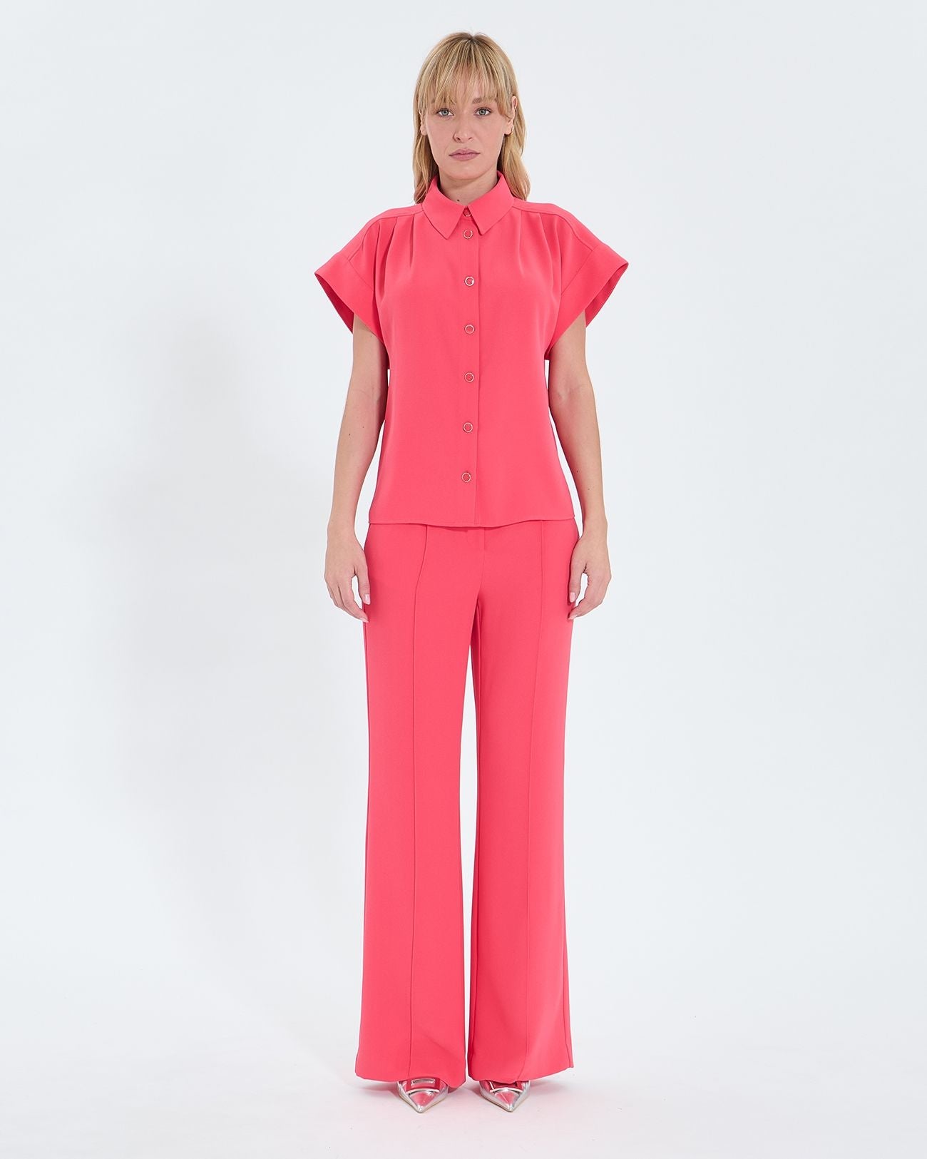 Camisa manga corta coral_4