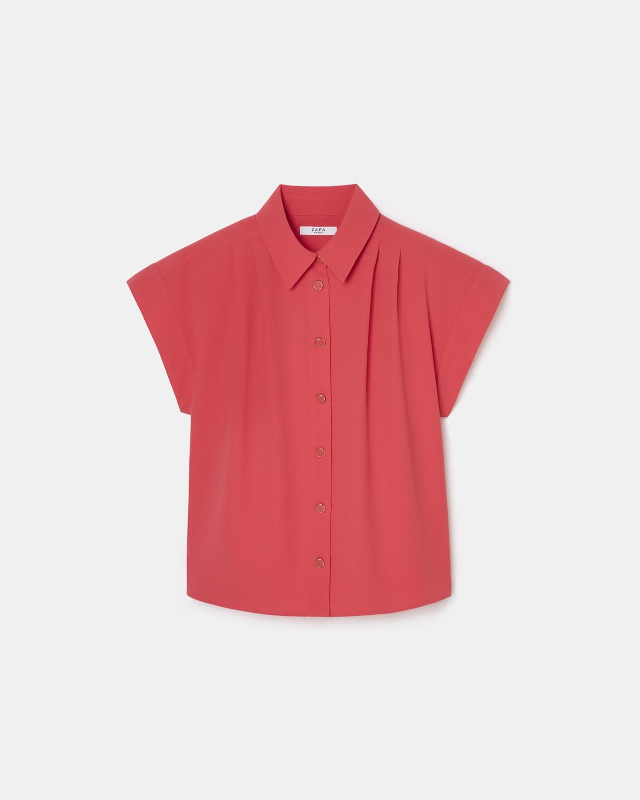 Camisa manga corta coral_5