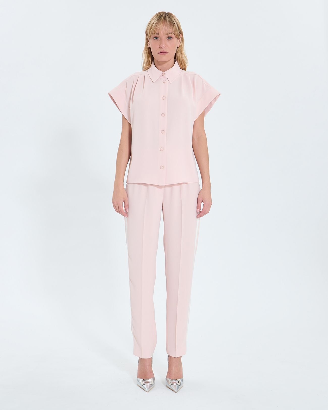 Short sleeve shirt nude_2