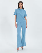 Top chemise fluide bleu_2