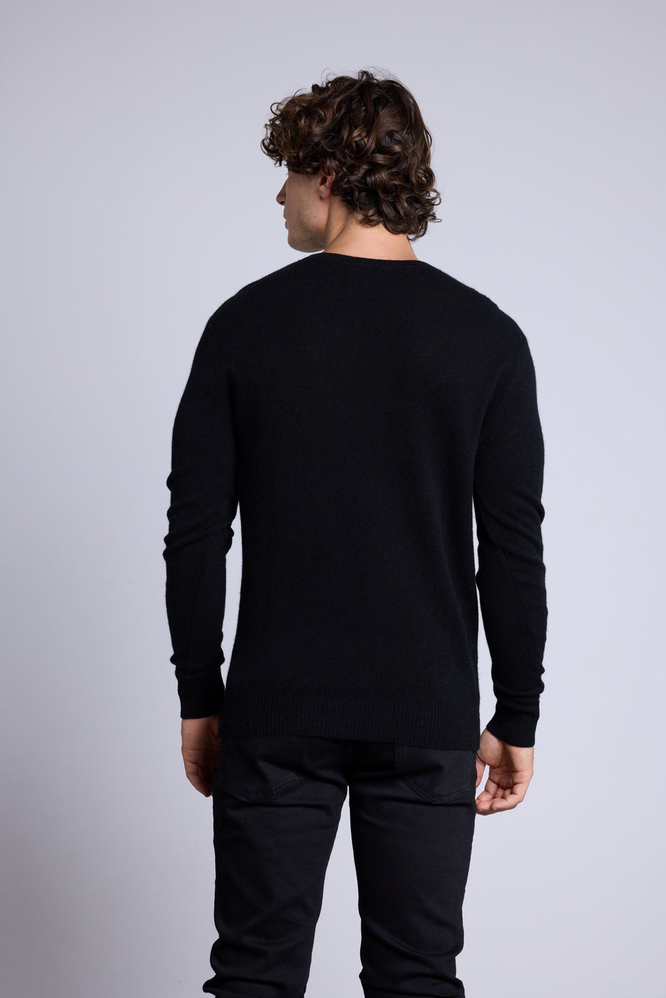 Jersey Victor de cuello redondo con corazón - Negro y rojo - Hombre