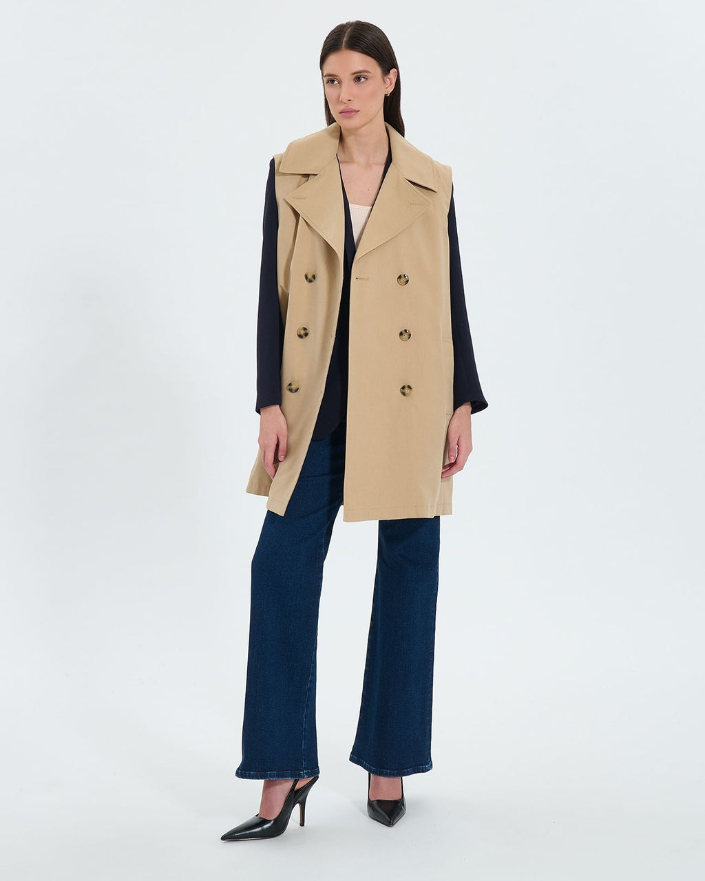 Beige modular trench coat_4