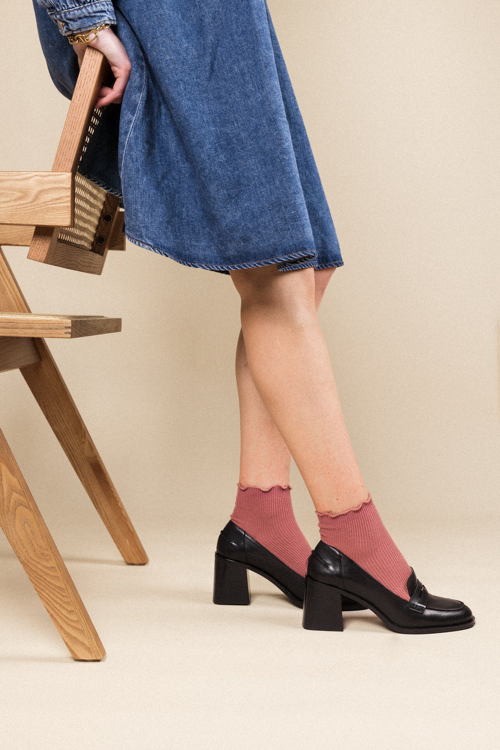 Mocasines Violette - Negro