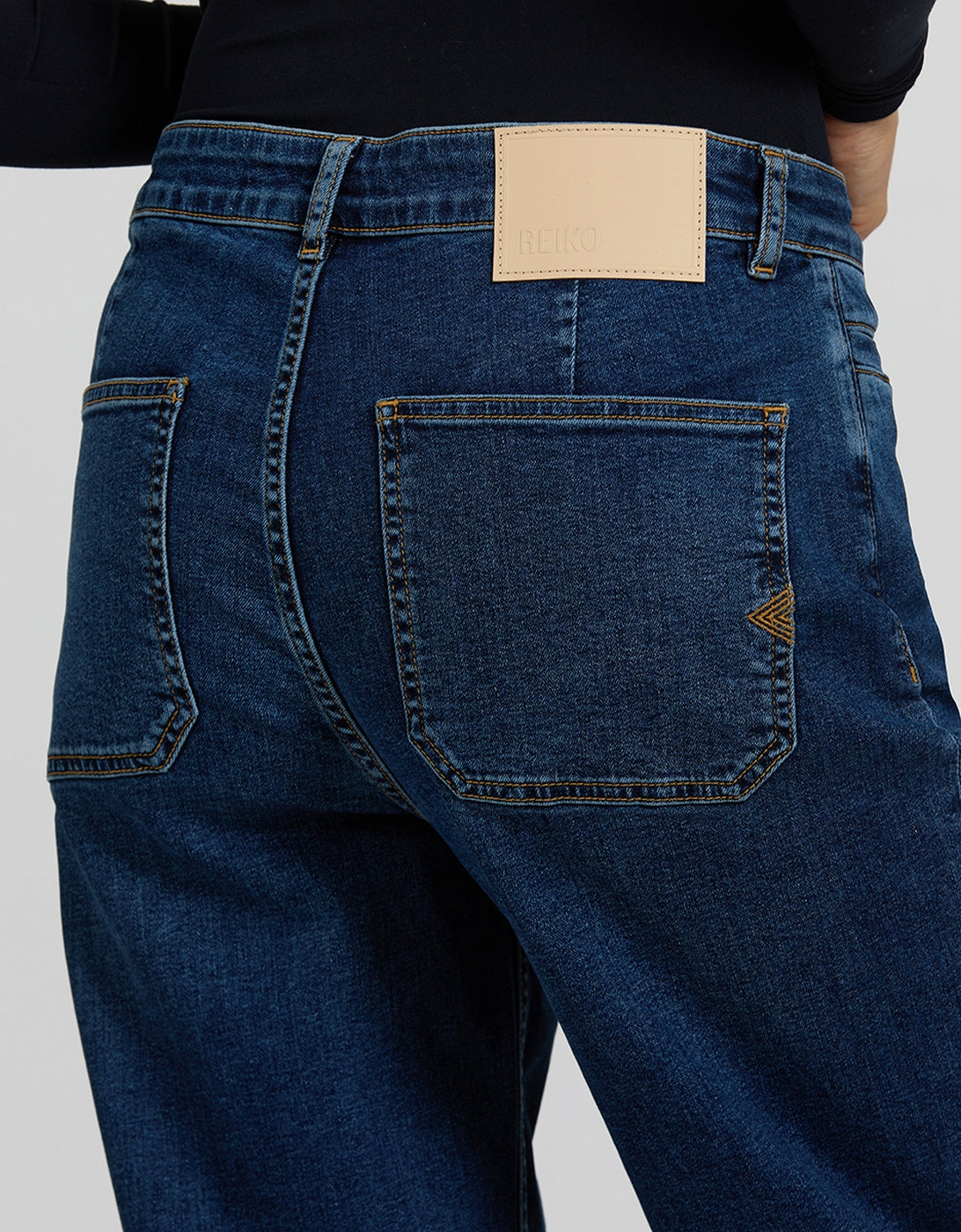 Jean Straight Violett - Dnm V-275 - Femme