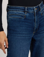 Jean Straight Violett - Dnm V-275 - Femme