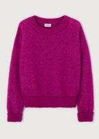 American Vintage - Long-Sleeve Boat Neck Jumper - Raisin - Women