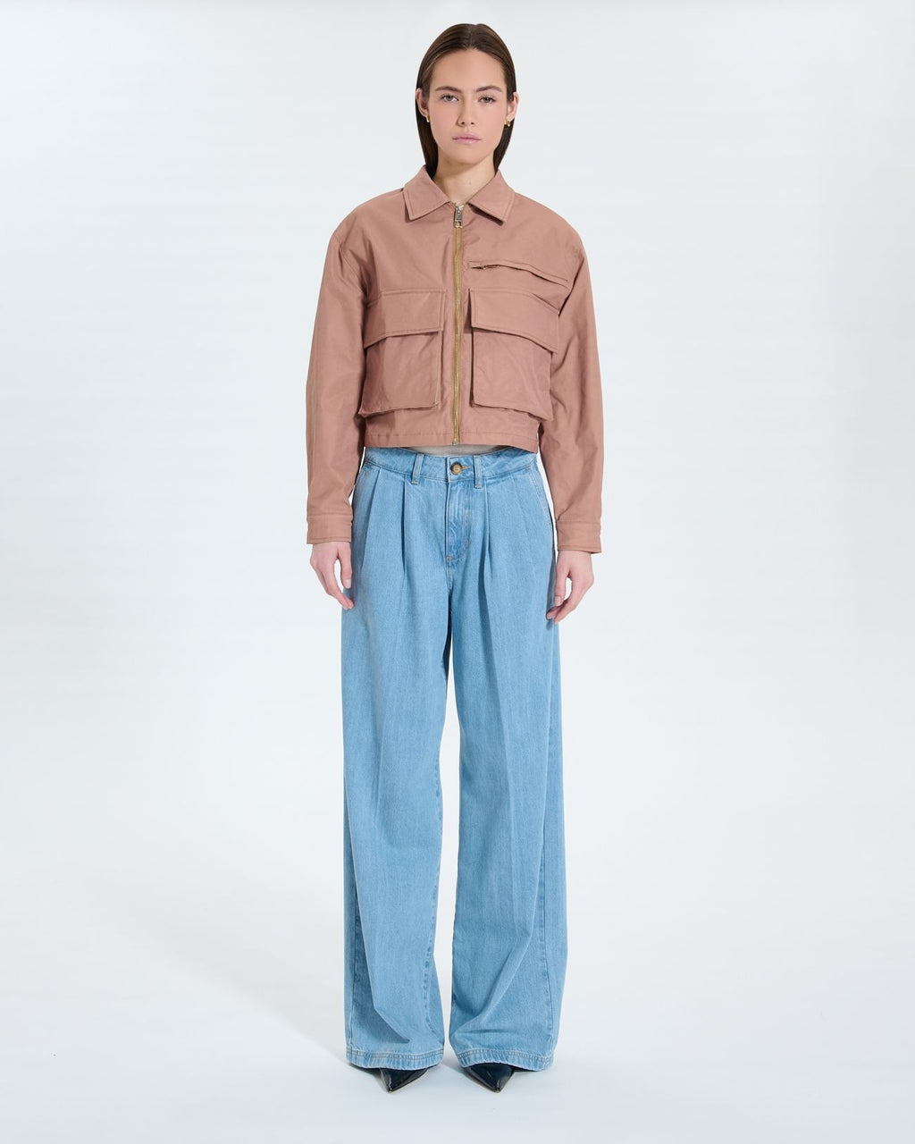 Manteau court camel_5