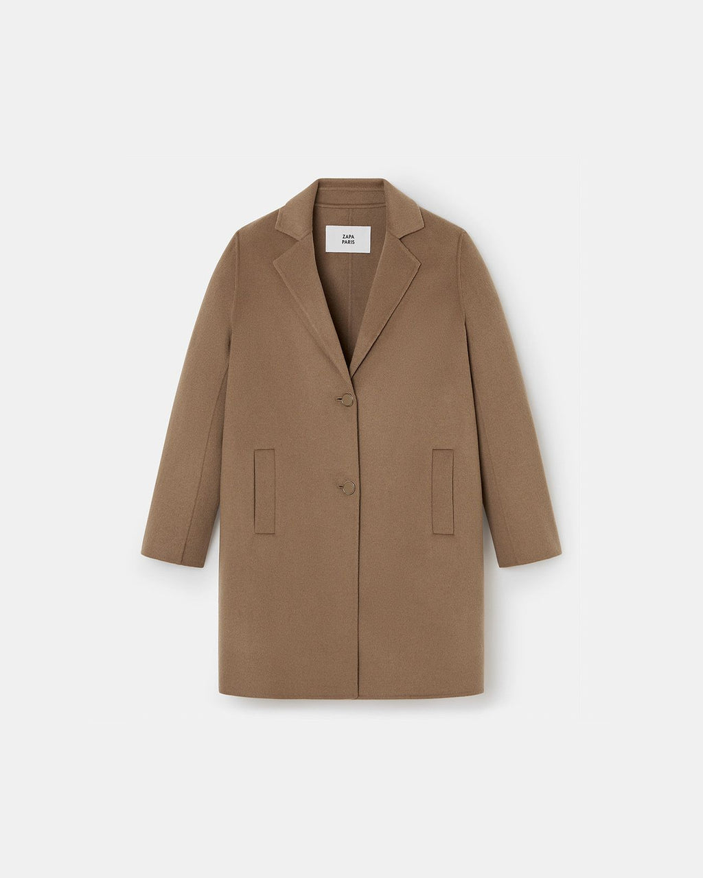Mid-length camel coat_5
