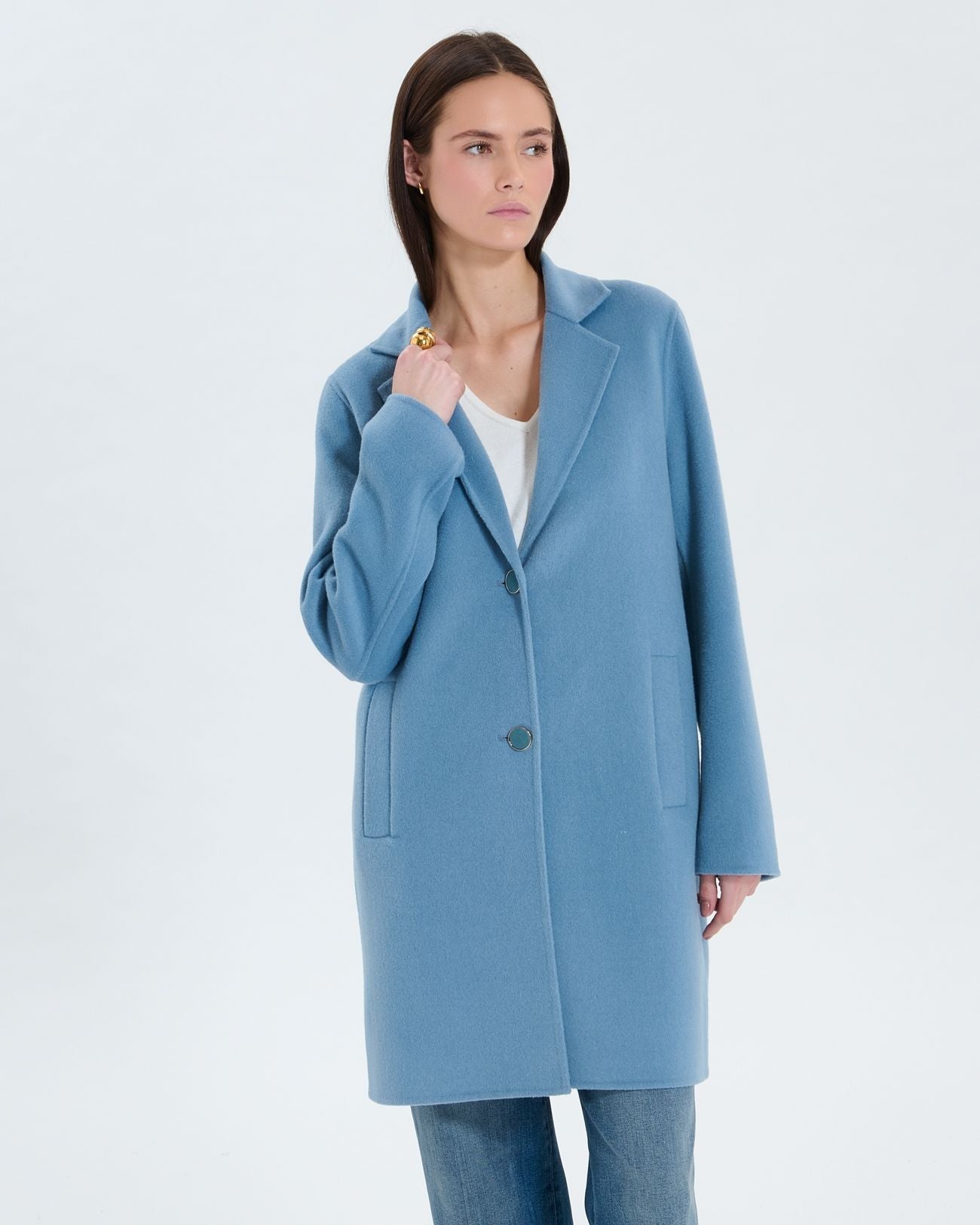 Manteau mi-long bleu_2