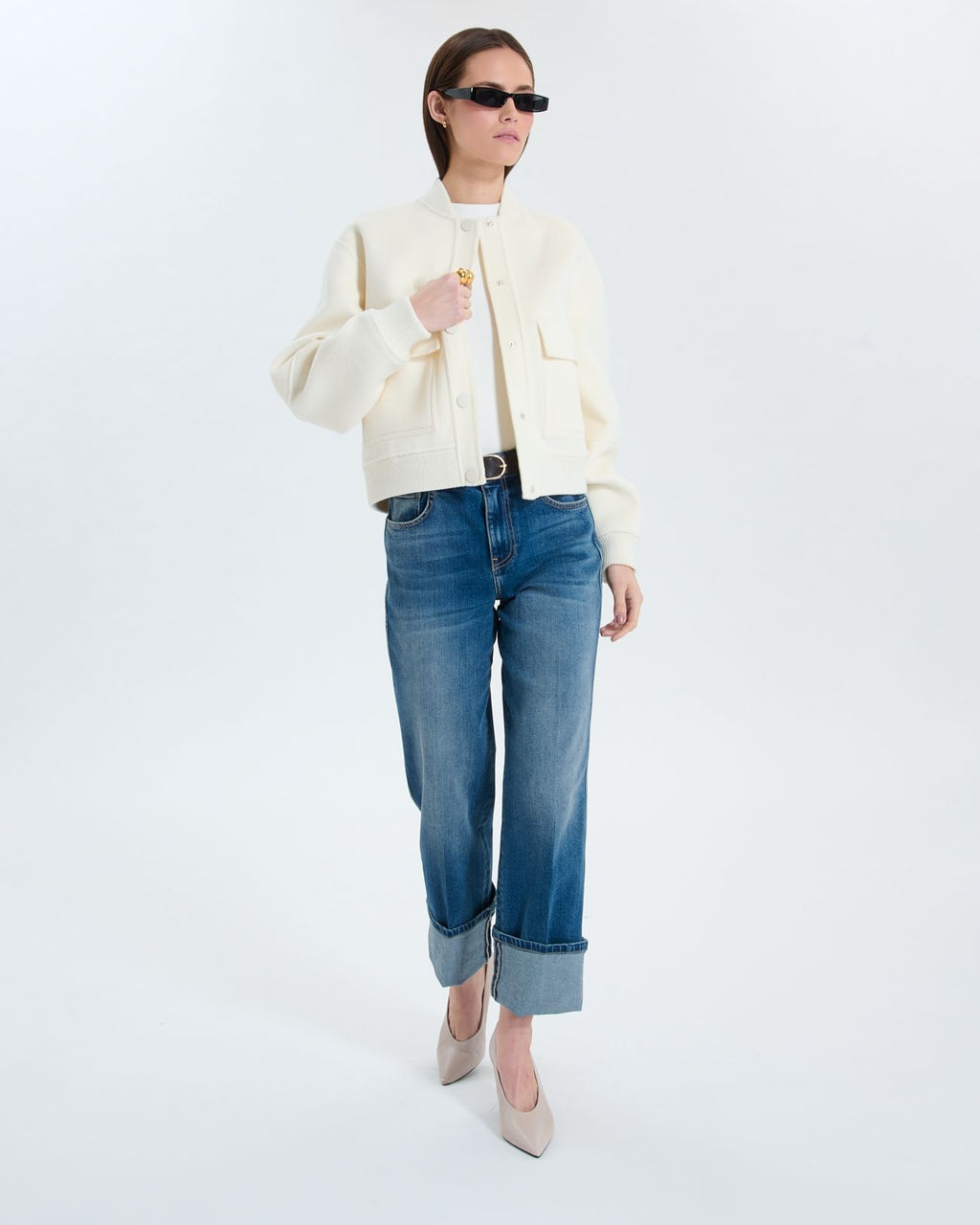 Short double-faced ecru coat_2