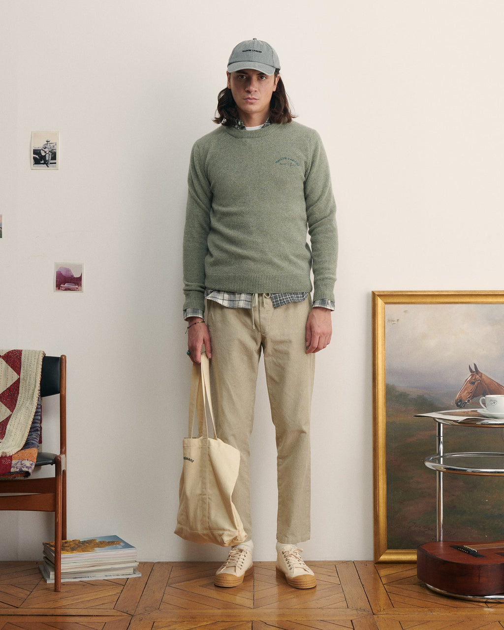 Jersey "Mini Manufacture" Grand Cerf Wool