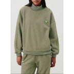 Sweat Col Montant - Reptile - Femme