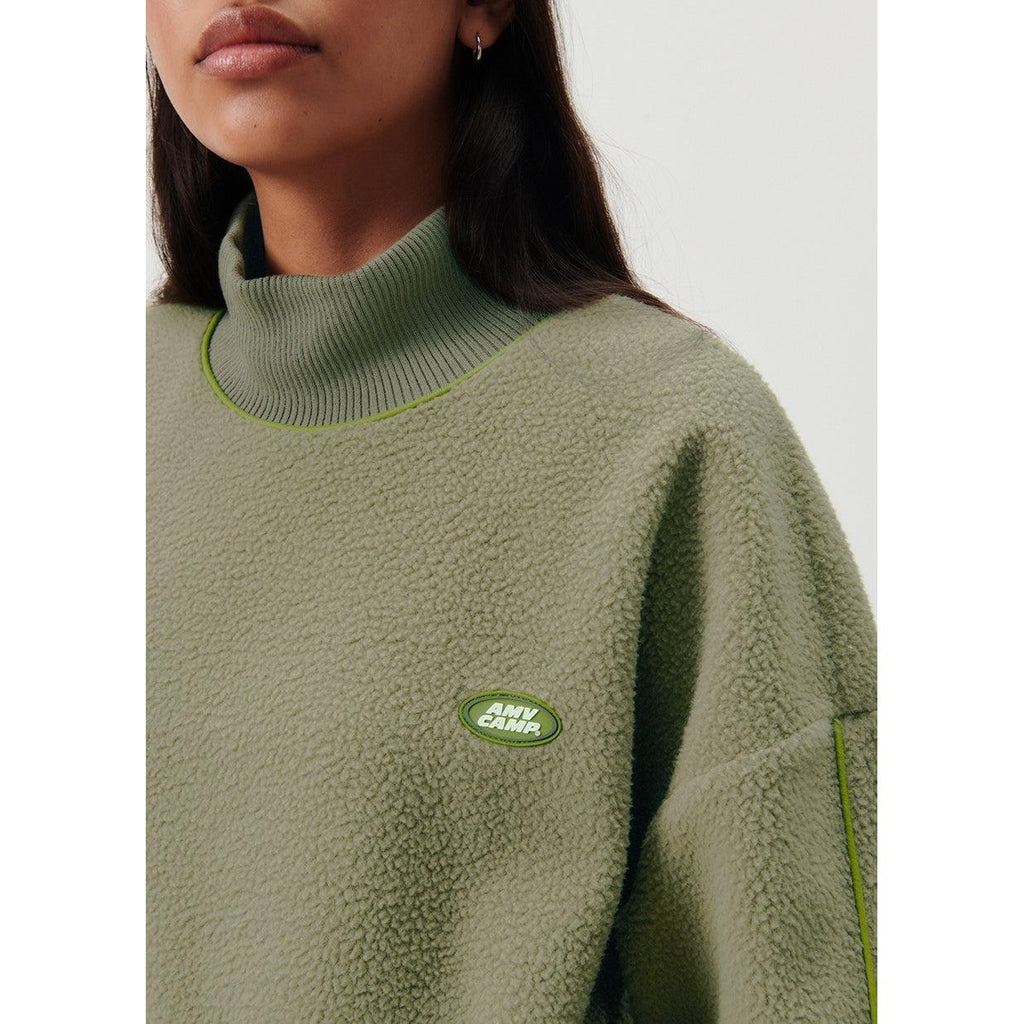 Sweat Col Montant - Reptile - Femme