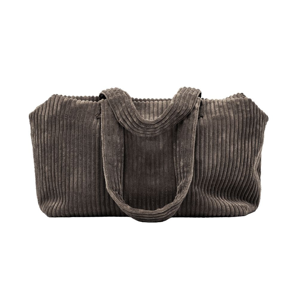 Bolso de fin de semana de pana 46X30X20Cm