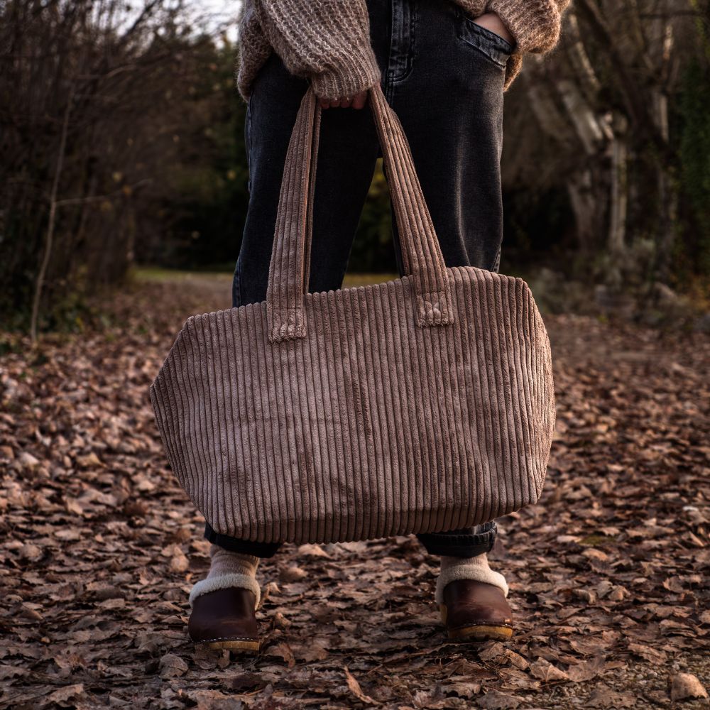 Sac Weekend Velours 46X30X20Cm