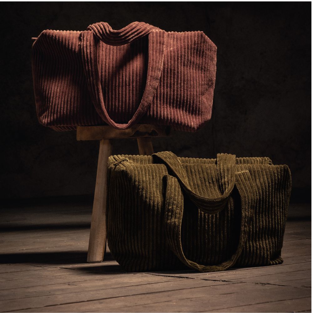 Sac Weekend Velours 46X30X20Cm