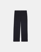 Pantalon fluide en crêpe nocturne_5