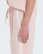 Wide-leg pants in nude crepe_2