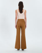 Tobacco flowing pants_3