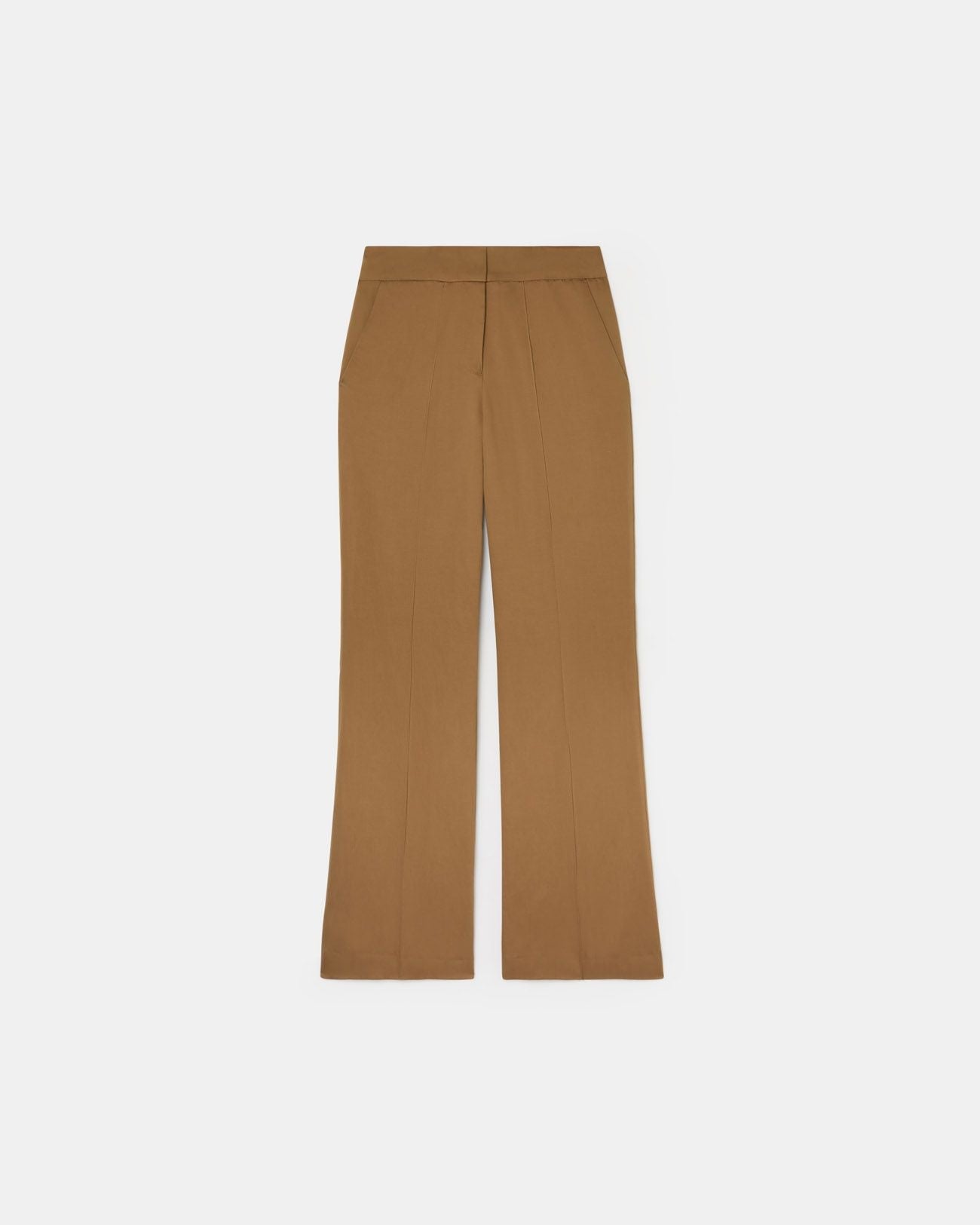 Tobacco flowing pants_5