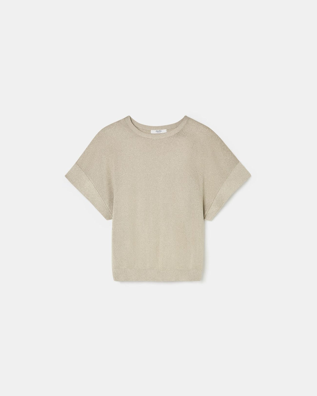 Fine glittery champagne sweater_5