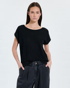 Pull fin noir pailleté_1