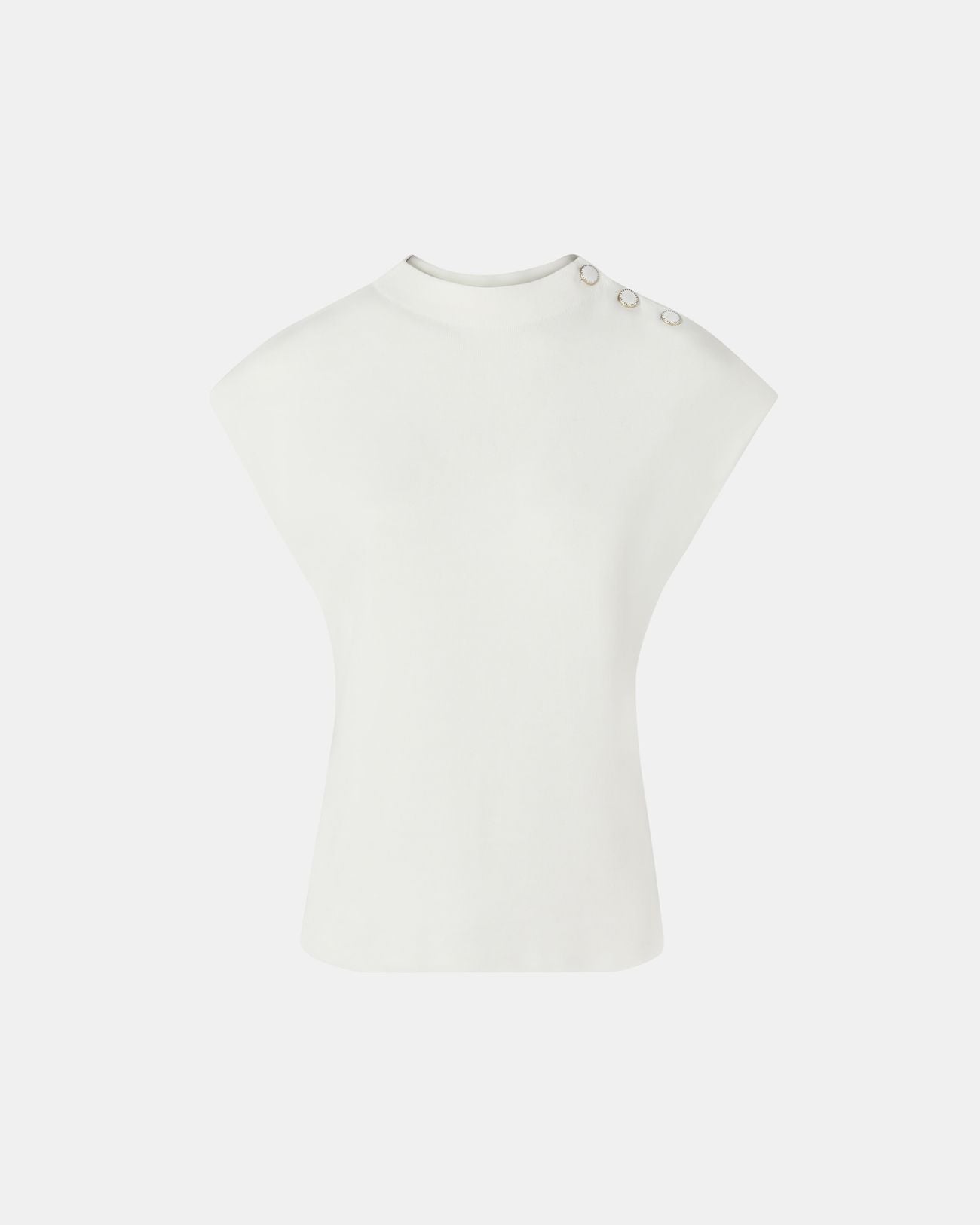 Ecru knit top_5