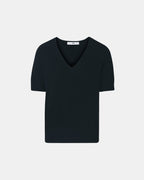 Black short-sleeved sweater_5