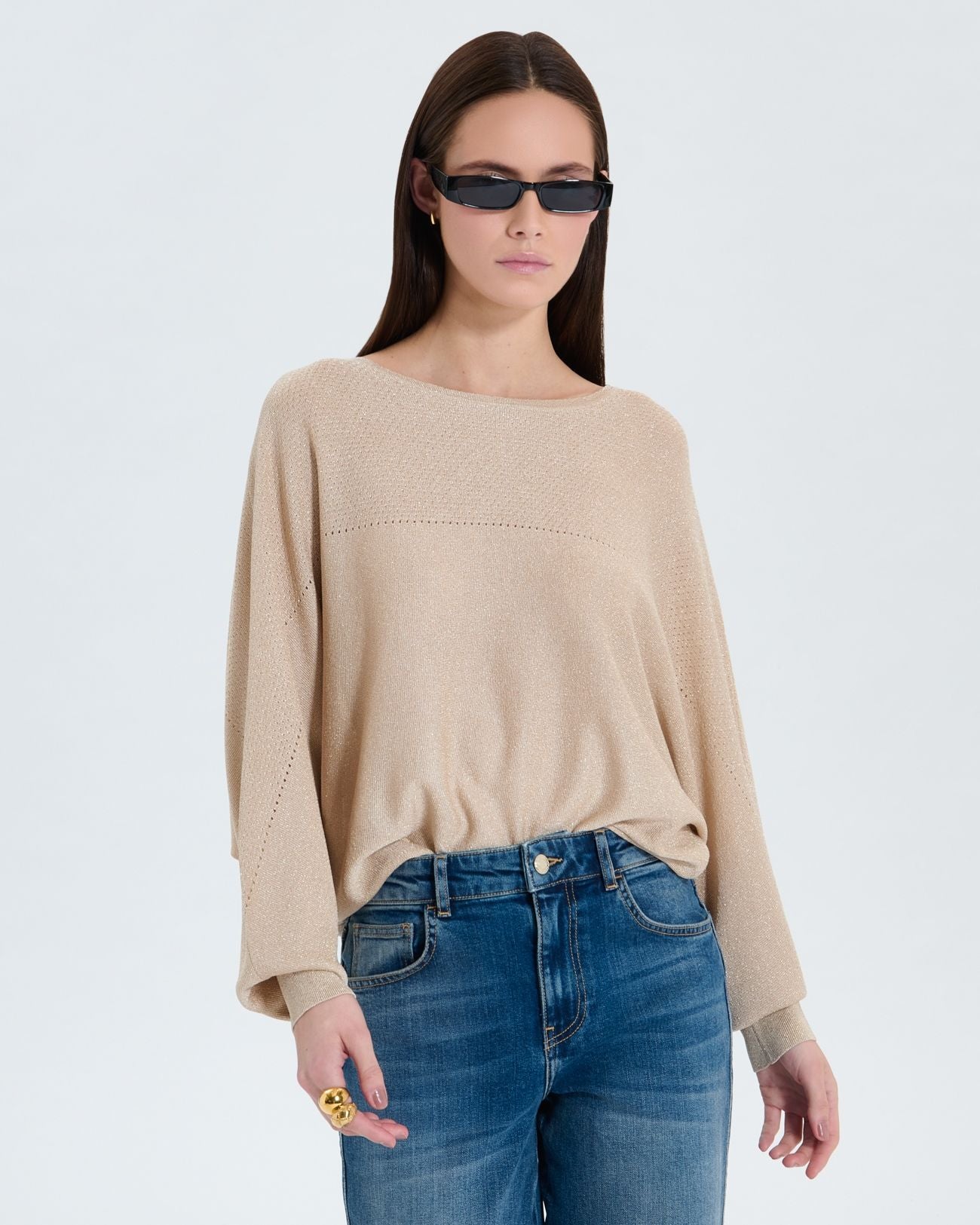 Jersey cuello barco champagne_1