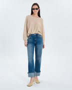 Jersey cuello barco champagne_2