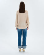 Jersey cuello barco champagne_3