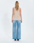 Sleeveless sweater champagne_3