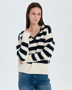 Pull à capuche bicolore_1
