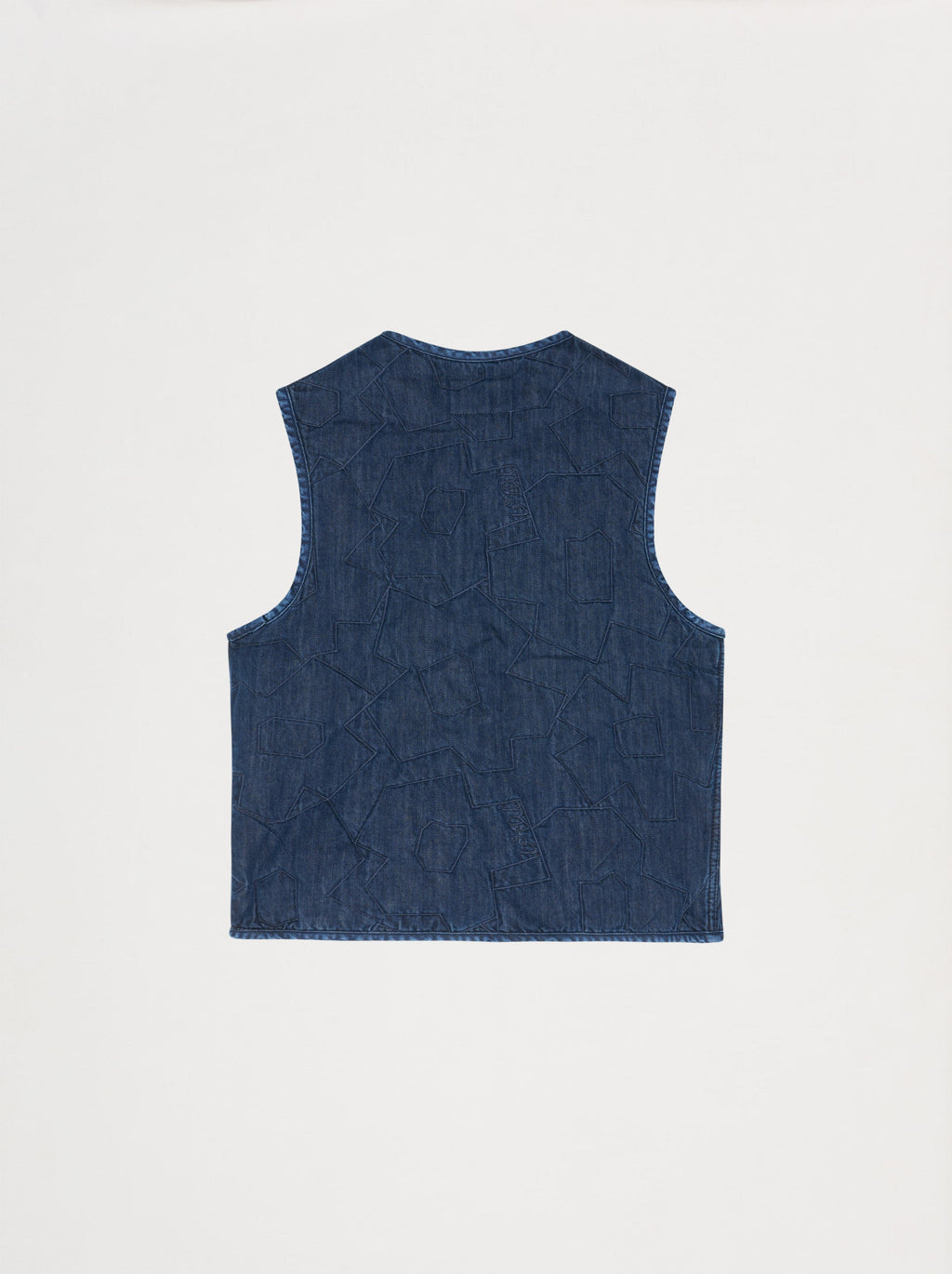 Chaqueta acolchada unisex Trait Fleuri Denim