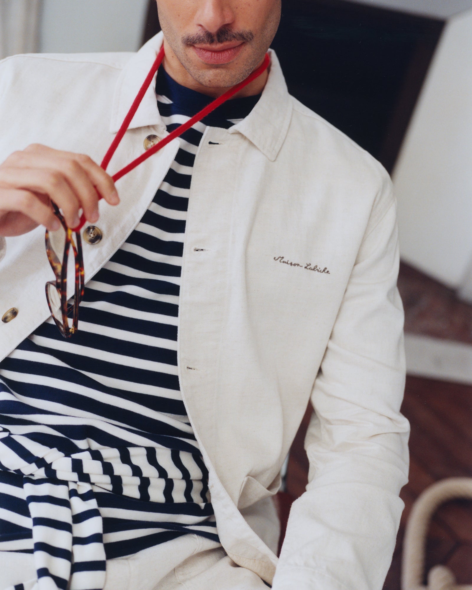 Maison Labiche "Mixed Linen" Sébasto Jacket