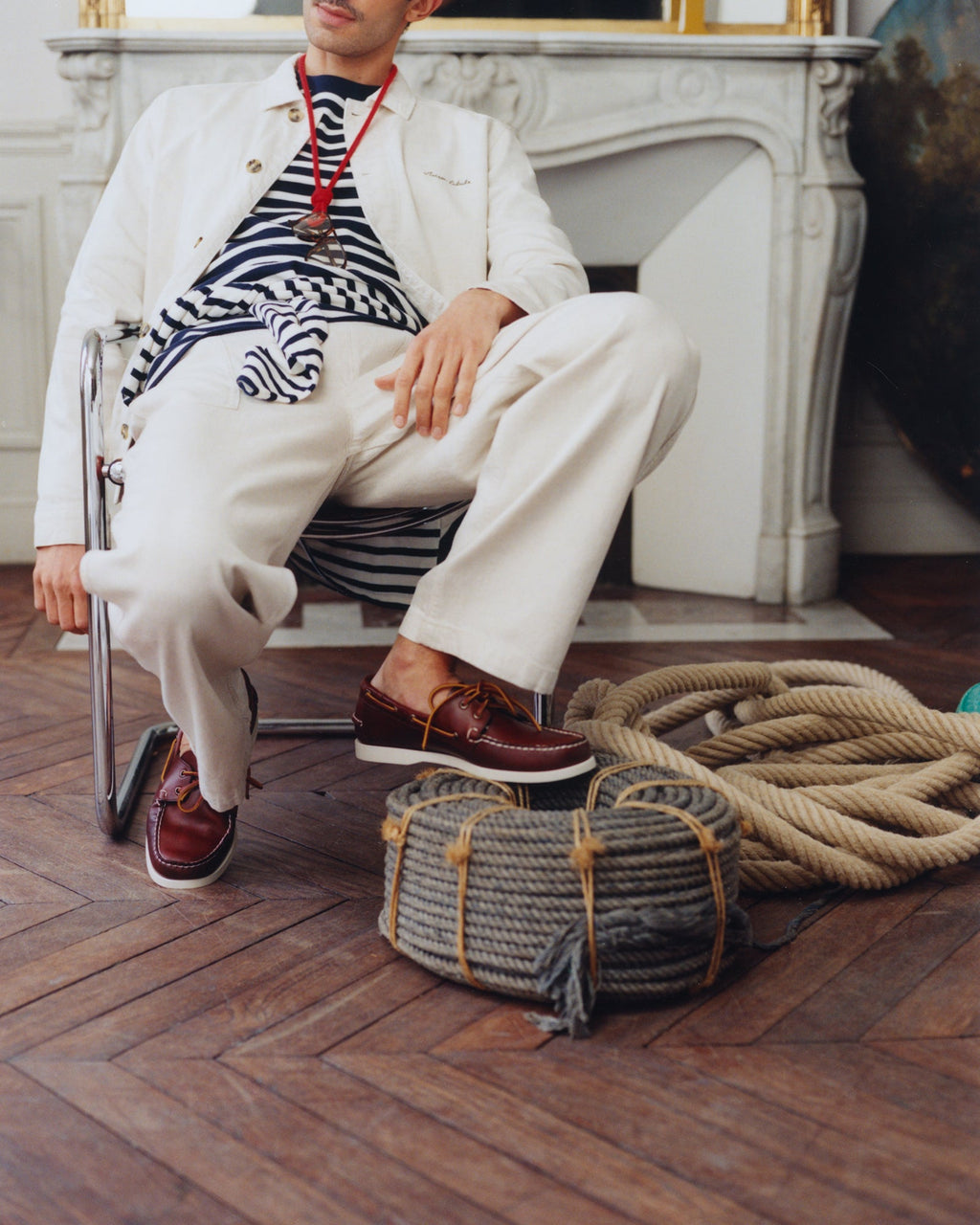 "Lyocell And Linen" Guignier Trousers