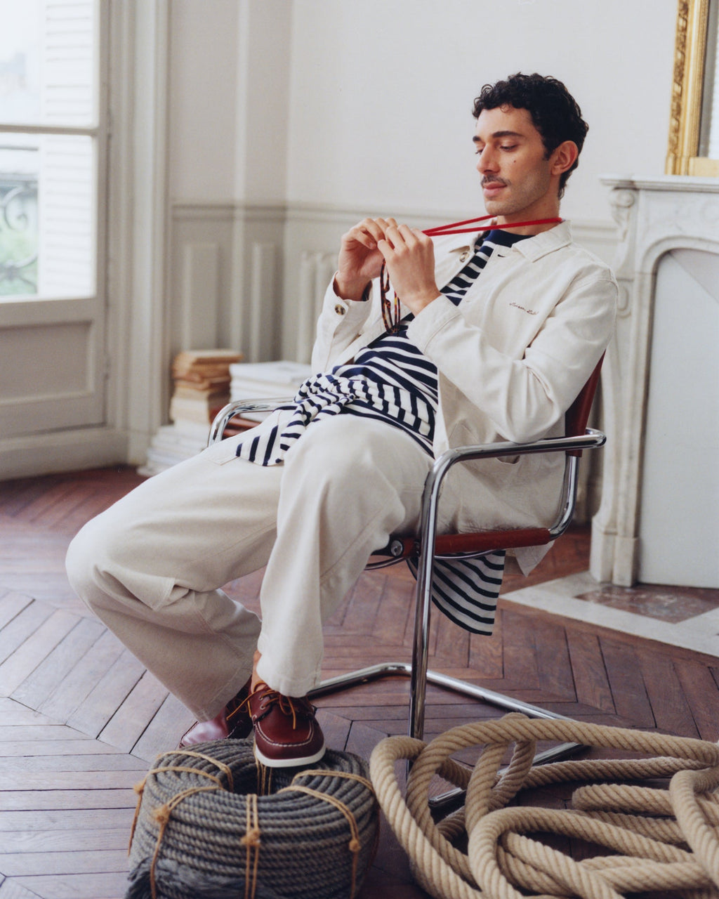 "Lyocell And Linen" Guignier Trousers