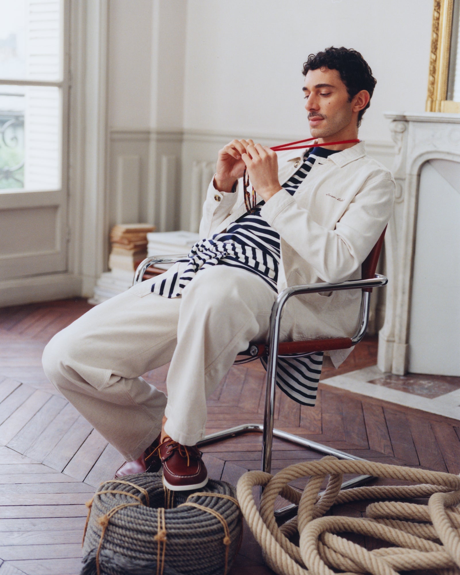 "Lyocell And Linen" Guignier Trousers