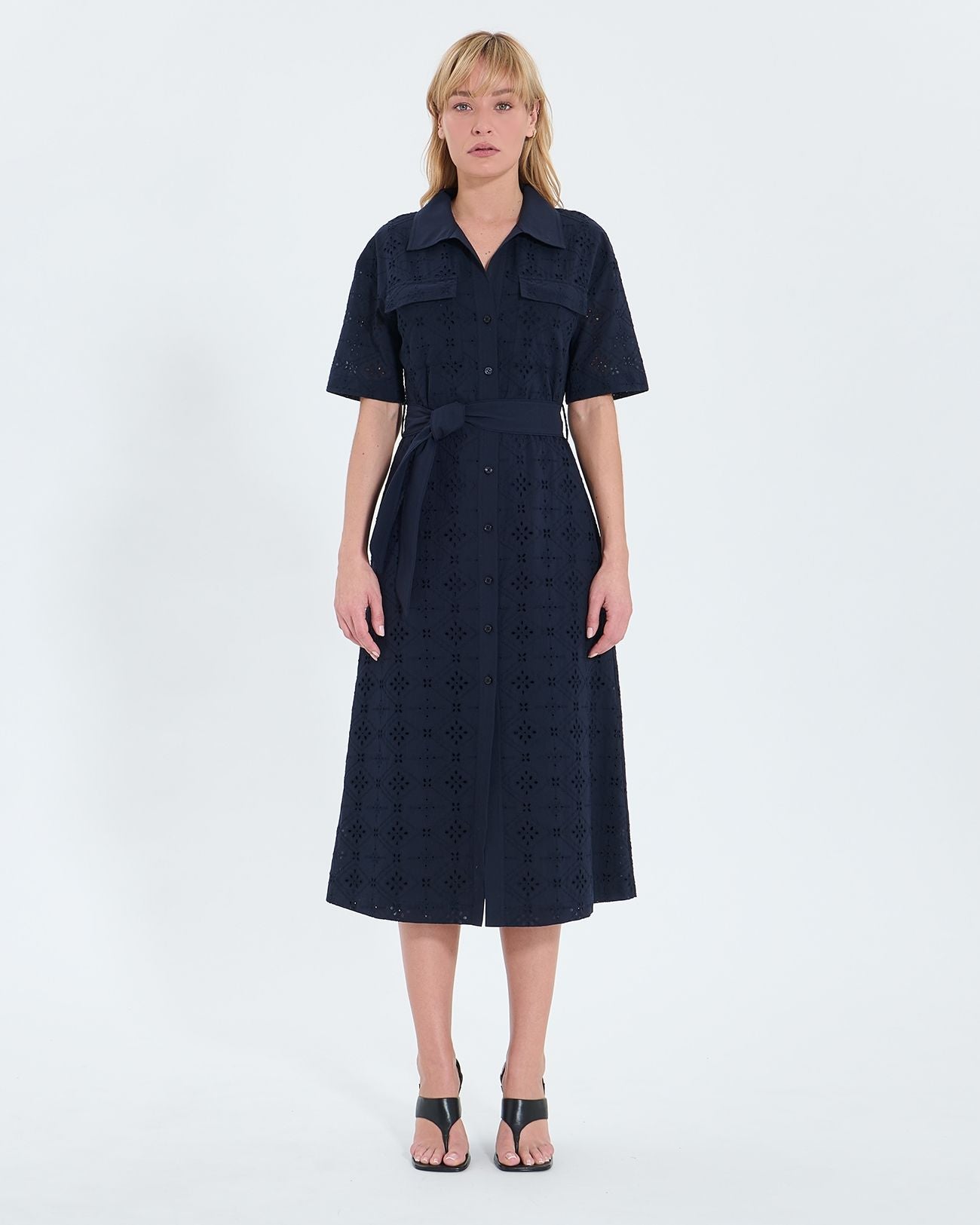Robe longue satinée nocturne_4